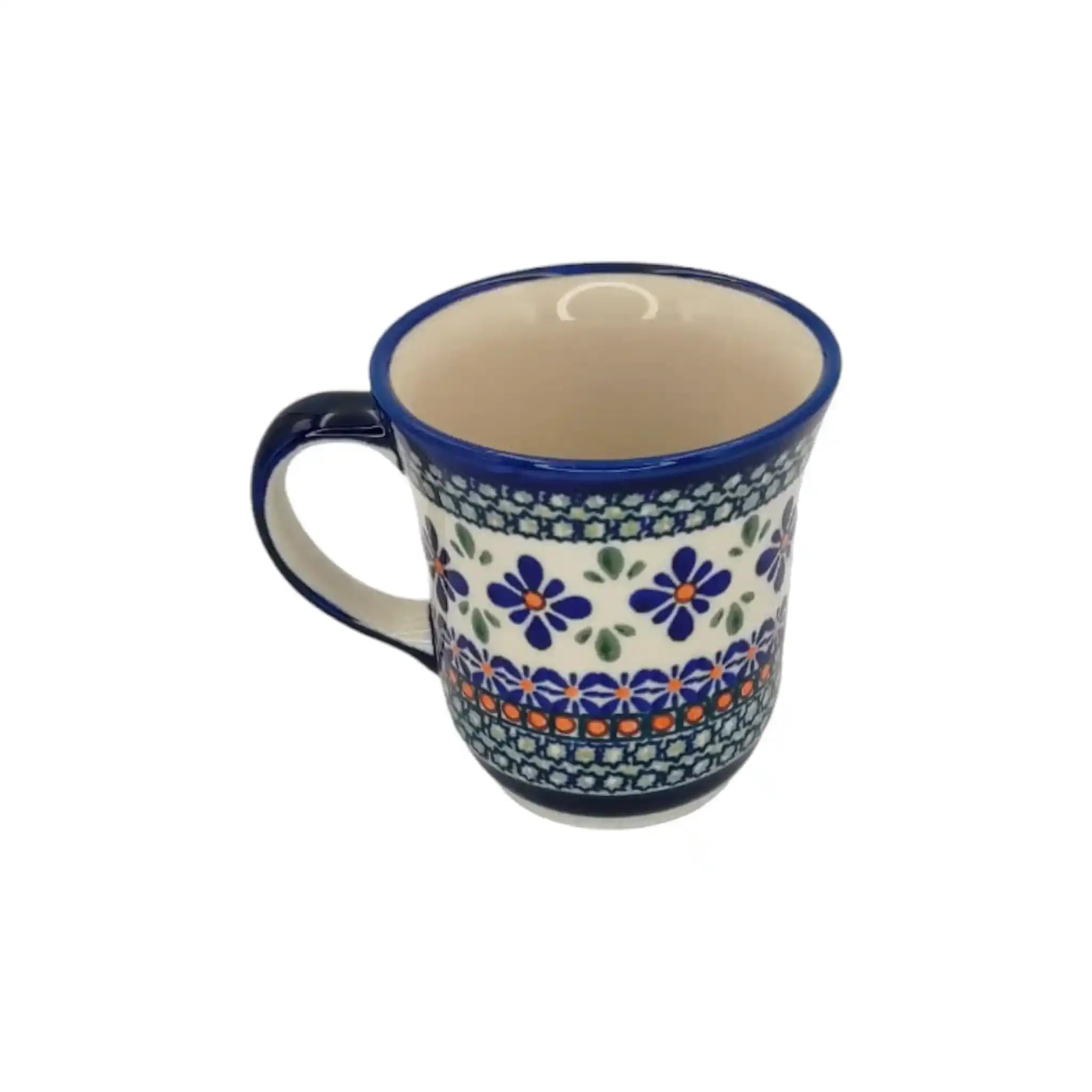 Polish-pottery-Crocs-cup-Floral-Motifs_10