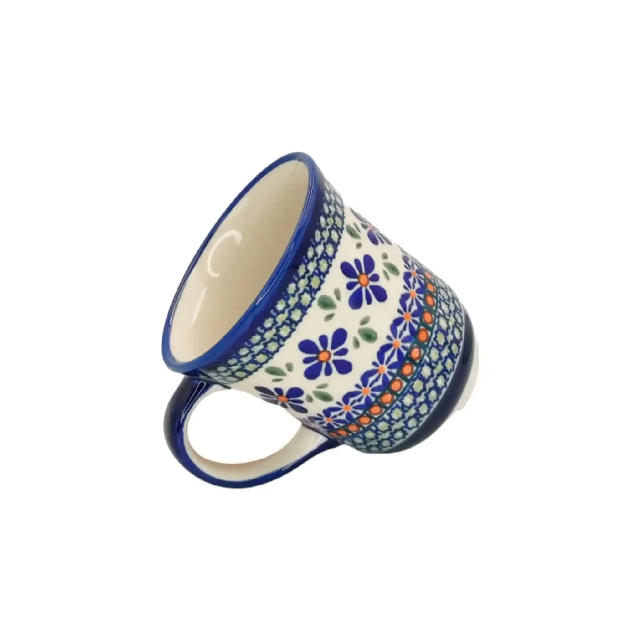 Polish-pottery-Crocs-cup-Floral-Motifs_7