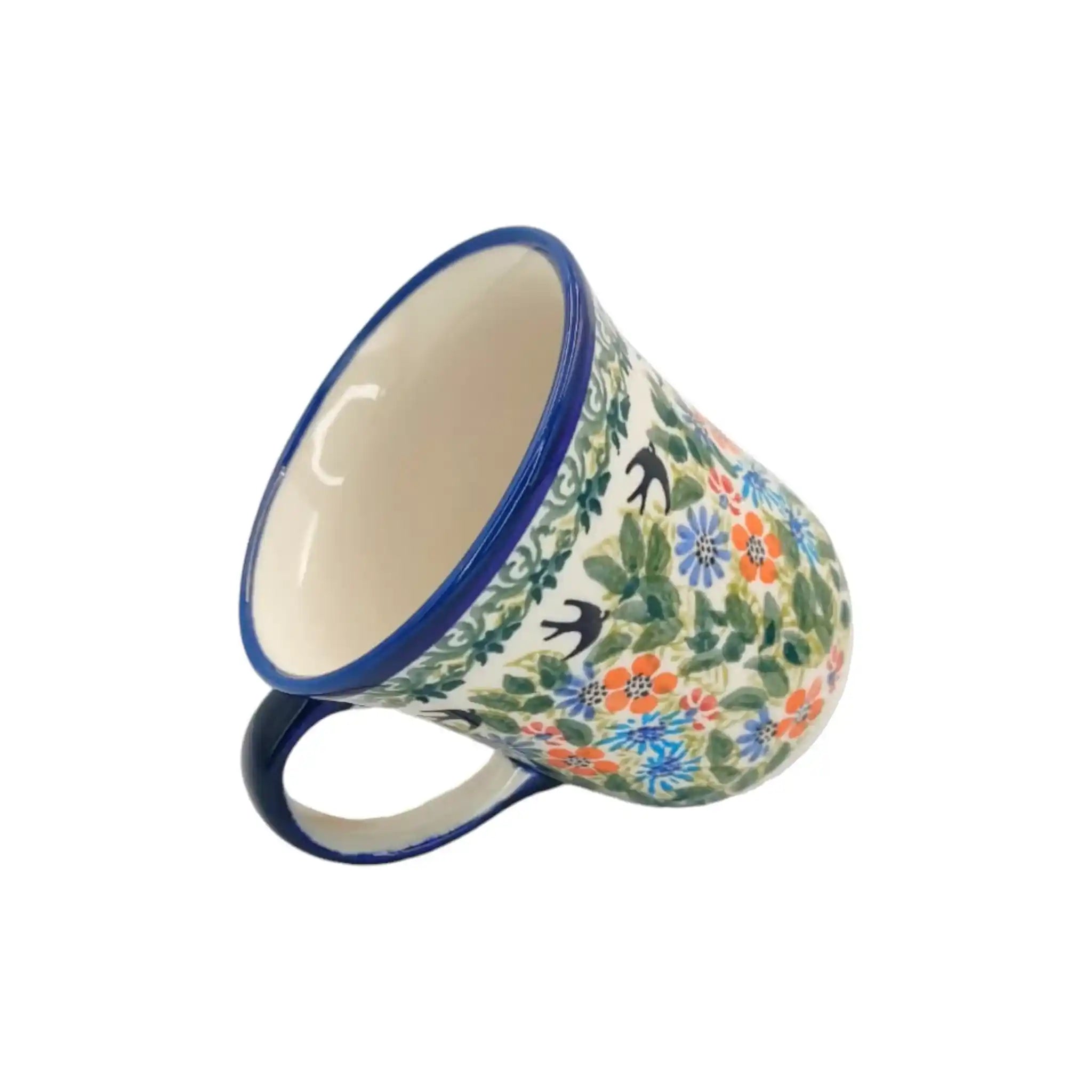 Polish-pottery-Crocs-cup-Flowery-Meadow_4
