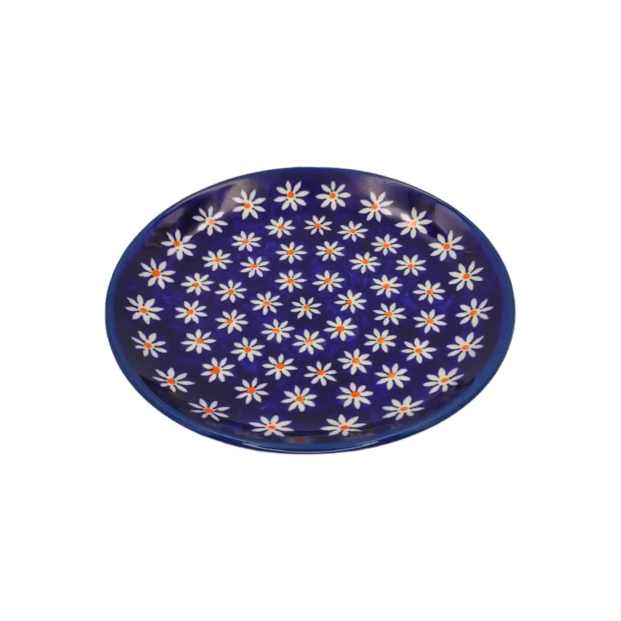      polish-pottery-dessert-plate-tiny-flowers_1