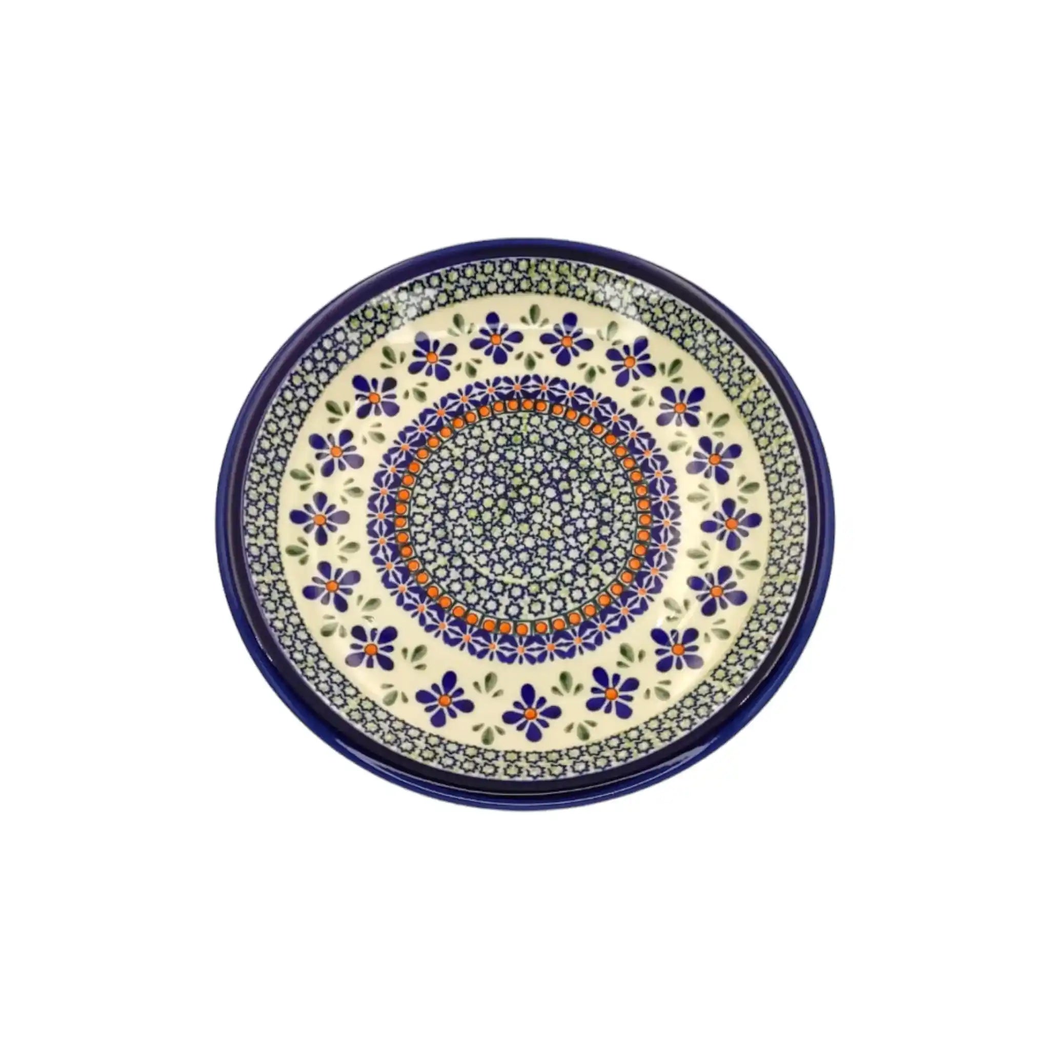 polish-pottery-dinner-plate-floral-motifs_2