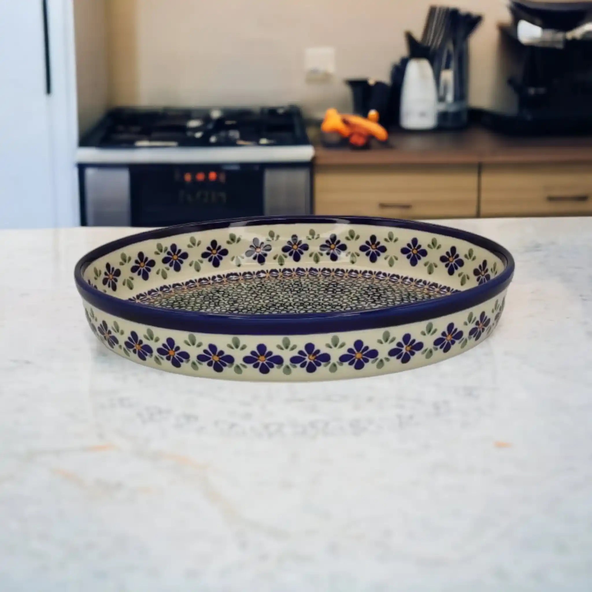 polish-pottery-small-oval-dish-floral-motifs_5