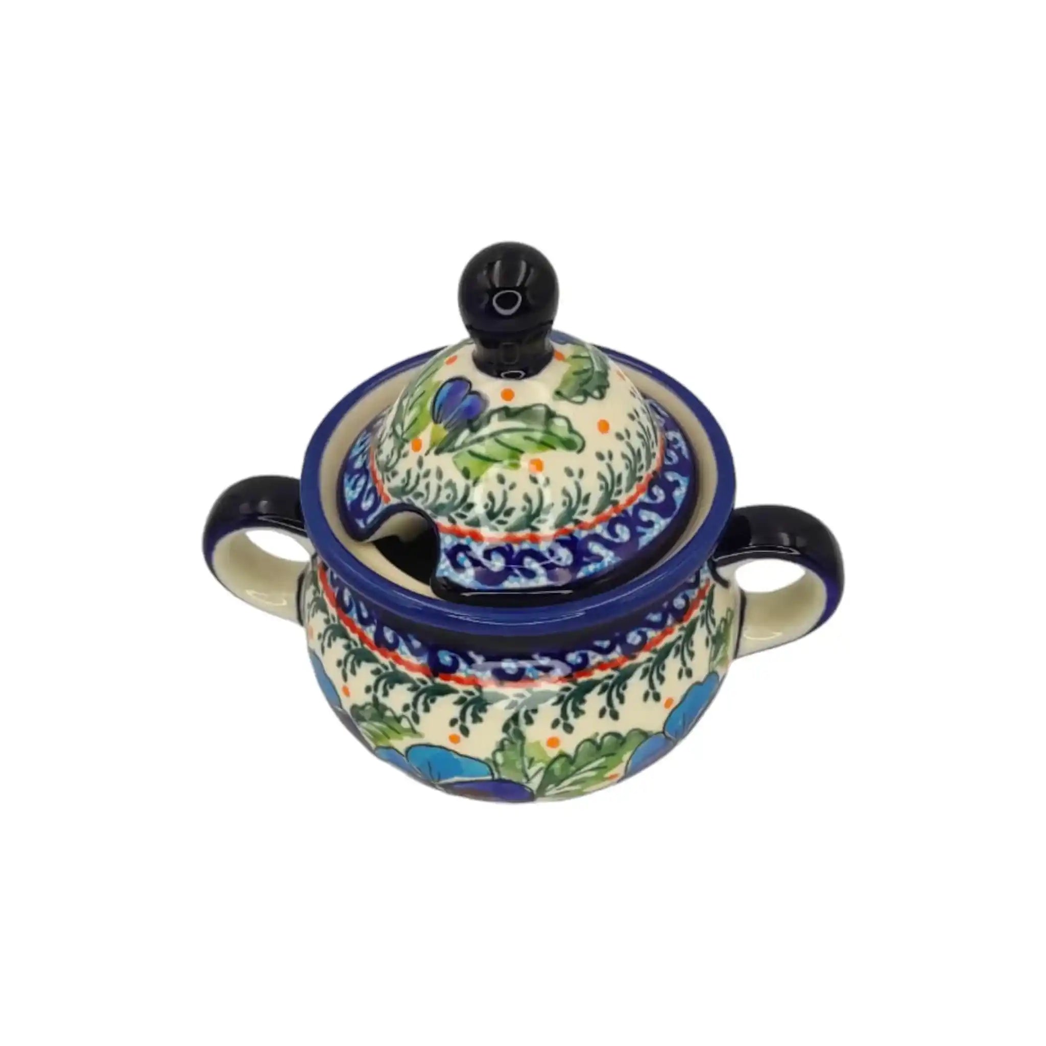 polish-pottery-sugar-bowl-pansies-flowers_4