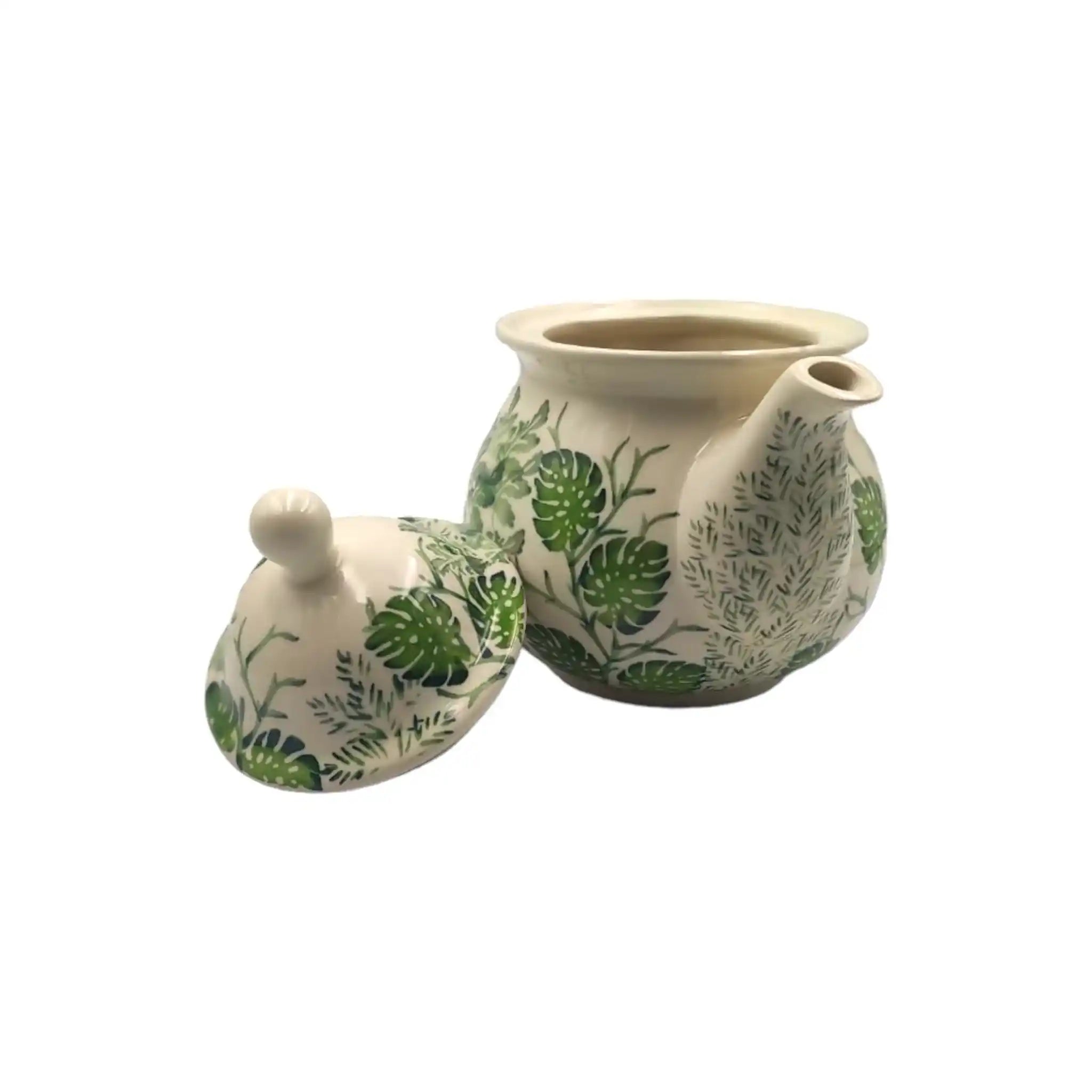 polish-pottery-tea-pot-monstera-leaves_5
