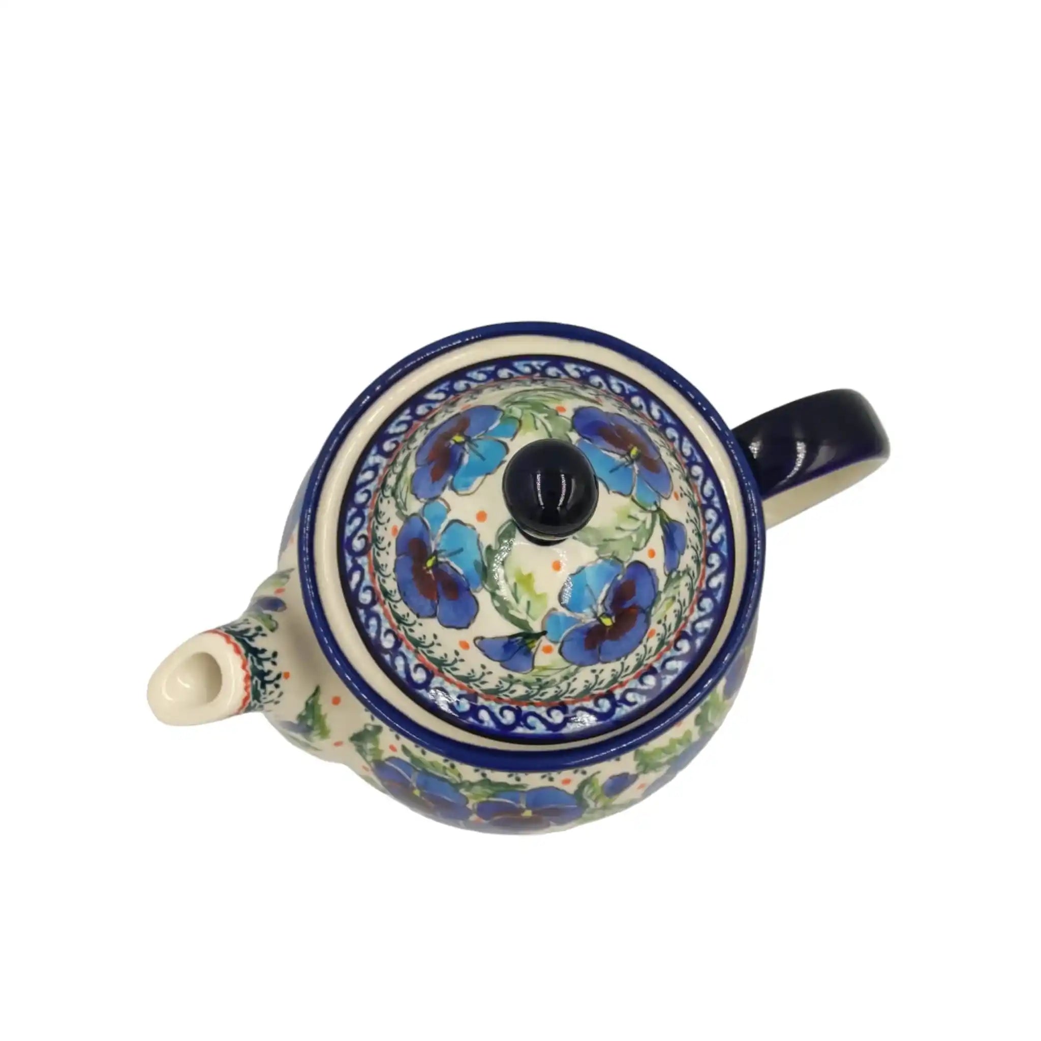 polish-pottery-tea-pot-pansies-flowers_4
